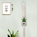 5 Pack Macrame Plant Hanger and 5 Pcs Hooks Indoor Outdoor Hanging Plant Ho