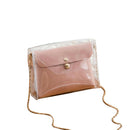 Transparent Chain Crossbody Clutch Shoulder Bags For Women Girls Mini MessenP5S1