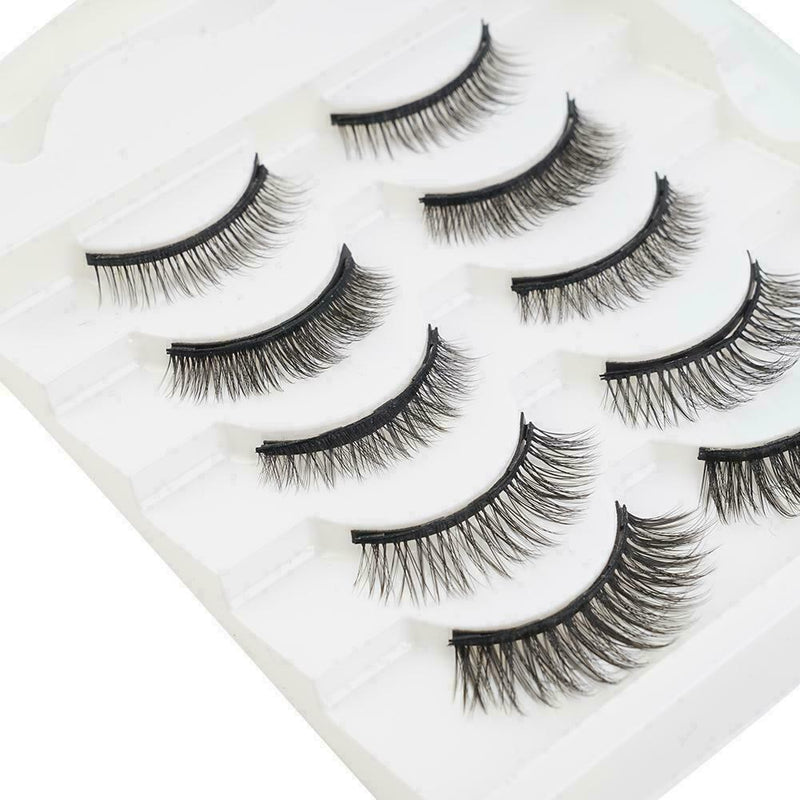 40g Magnetic Liquid Eyeliner False Eyelashes Tweezer Set Waterproof Long-La T7R3