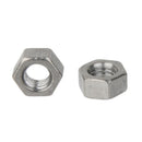 2x 10pcs M6*5 Titanium Alloy Nuts Fits Metric Hex Bolts Screws Lock