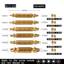 6 pcs Screw Remover, Damaged Screwdriver Set, Broken Bolt Screw Remover, Sc