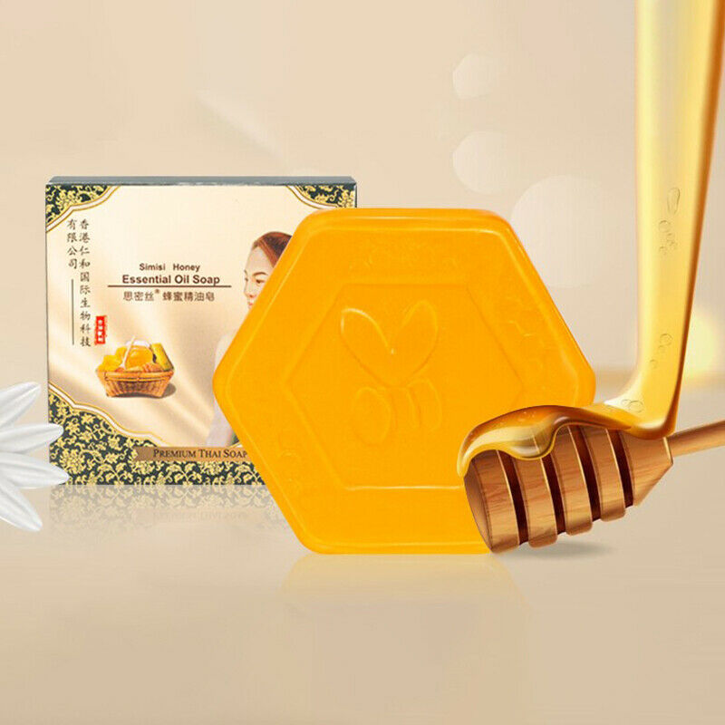 1pc Essential Oil Moisturizing Smell Deep Cleansing Honey Smell Soap Handmade Hn