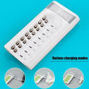 808U Multi-function 8 Slots Nickel Hydrogen Battery Charger for AA AAA Battery