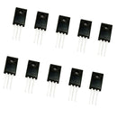 10Pieces 2A 600V 2N60 MOSFET 3-pin N-Channel Field Effect Transistor TO-220F