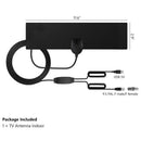 Strip Shape Indoor HD Signal Amplifier Digital TV Antenna HDTV 80 Miles Ran