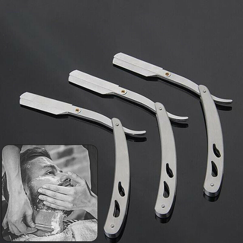1PCS Shaving Razor Stainless Steel Barber Razor Folding Shaving Men Barber To Gw