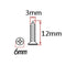100Pcs Bass Guitar Screw, Cavity Cover Guitar Cover Screw For Electric Guit