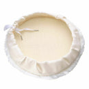 5Pcs Polisher/Buffer kit Soft Wool Bonnet Pad White:7 inch