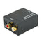 Coaxial or Toslink Digital to Analog Audio Converter Adapter L/R Audio Switching