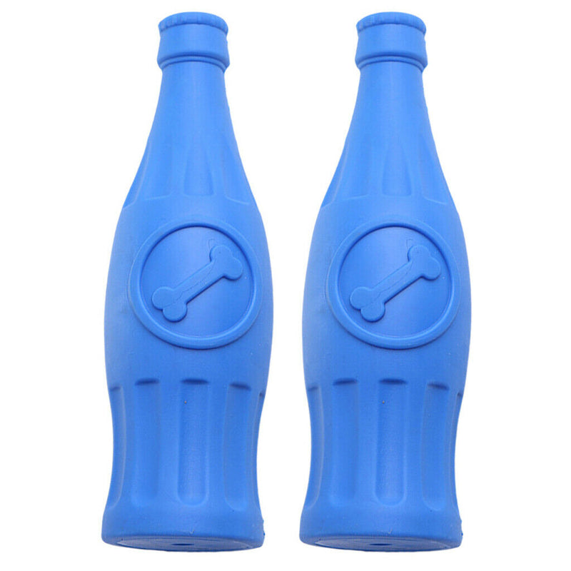 2pcs/set Durable Bottle Shaped Pet Chewing Toys Dog