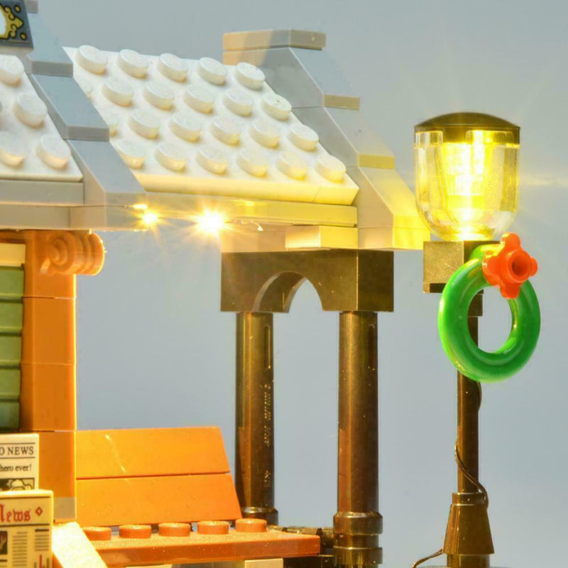 LED Light Up Kit For Winter Village Station 10259 Lighting Set kit building S6T5