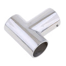 Marine Boat Yacht 316 Stainless Steel Handrail 3 Way Tee 1.26 Inch 32mm Tube