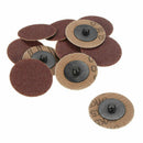 50 PCS 2 inch /50 mm 80 Grit Roll Lock Sanding Roloc Disc Abrasive Pads