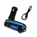 Wireless Bluetooth Car MP3 FM Transmitter TF U Disk Dual USB Charger Handsfree