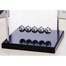 Newton Cradle Physics Pendulum Science Z-Type Wood Newton's Cradle Art In M L4T7