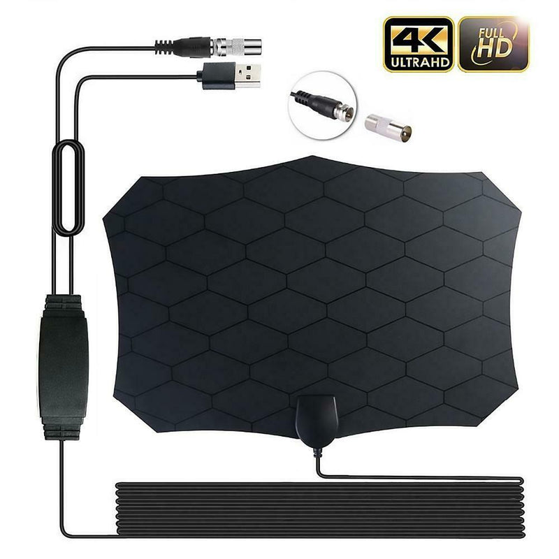 HJ0002 120 Miles 25DB TV Antenna Radius DVB-T2 Indoor Satellite Grid Aerial