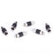 6 Pcs Straight AV RCA Male to Male Connectors Couplers Adapters  JR