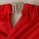 Red New Silk Hair Cutting Hairdressing Barbers Cape Gown Salon Beauty Cloth