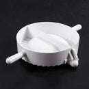 White Plastic Hand Press Pierogi Mold Dumpling Mould