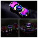 Rainbow Tri Fidget Hand Spinner Finger Ceramic Bearing Desk GyroToy for EDC New