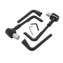 22mm/0.87" Motorcycle Brake Clutch Lever Protector Hand Guard (Black)