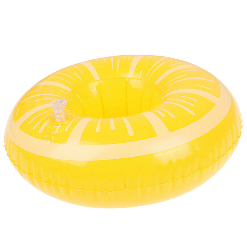 Cute Mini Fruit Floating Inflatable Drink Holder Swimming Pool Beach Party  JR
