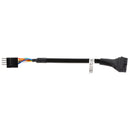 Adapter Cable USB 2.0 9Pin for Motherboard Female to USB 3.0 20Pin Header