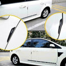 Sliver Real Carbon Fiber Exact Car Side Door Edge Protection Trim BEST Guar F2R1