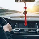 Copper Coins Red Chinese Knot Wealth Success Lucky Car Home Ornaments Decor