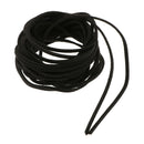 5m Flat Korean Velvets Leather Cord String Jewelry Findings Black