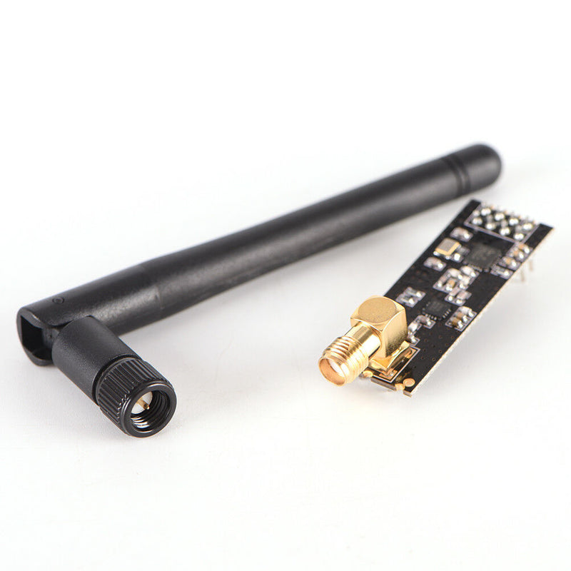 NRF24L01+PA+LNA SMA Antenna Wireless Transceiver-communication module 2.4G 1 Gw
