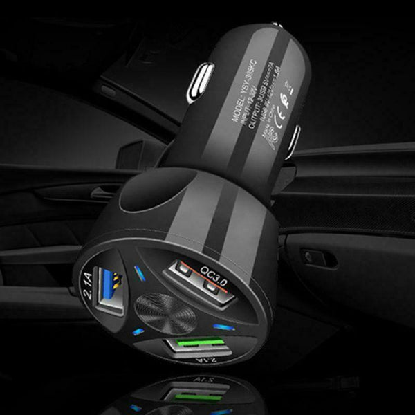 Mini 3-Port USB Car Charger Adapter for DJI Mavic Mini Drone Car Charger