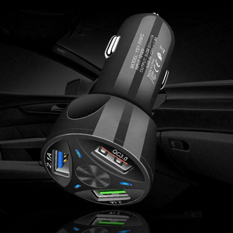 Mini 3-Port USB Car Charger Adapter for DJI Mavic Mini Drone Car Charger