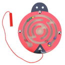 Kid Wooden Puzzle Children Magnetic Maze Toys Intellectual Jigsaw Board