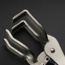 11Inch Steel Vice Vise Holding Welding Sheet Clamp Metal Grip Locking Plier R7M8