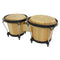 2Pcs Buffalo Leather African Wooden Drum Skin Leather Professional Percussion