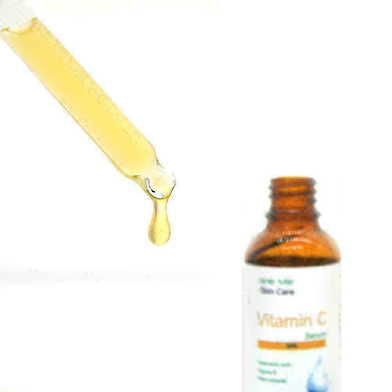 30ML Vitamin C Solution Hyaluronic Acid Moisturizing Hydrating Essence 2018 S8P4