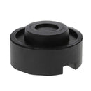 2 Pack Black Rubber Slotted Floor Jack Pad Frame Rail Adapter For Pinch Wel U3S1
