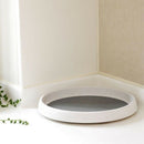360 Rotation Non-Skid Spice Rack Pantry Cabinet Turntable with Wide Base St