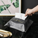High-Grade Embroidery Velvet Box Home Paper Storage Box Car Tissue Box ZKD