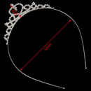 Crystal Tiara Hairband Kid Girl Bridal Princess Prom Crown Headband Hair Jewe Gw