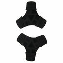 2X Walking Stick End Tripod CANE TIP Self Standing Rubber NON-SLIP End Bott A7Z3