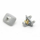 Gray Interior Sun Visor Clip Hook For Audi A1 A3 S3 A4 S4 A5 S5 Q3 Q5 TT Qu
