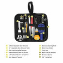 146PCS Professional Watch Repair Tool Kit Watchmaker Case Opener Link Remov