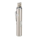 2 in 1 USB Rechargeable Mini Red Pointer Pen with White LED Light Torch