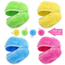 Roller Ball Automatic Dog Cat Toys Robotic Microfiber Mop Ball Sweeper New