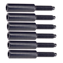 6 Hexagon Screws For Electric Guitar Tremolo Bridge (black)