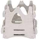 Compact Folding Stainless Steel Wood Stove Outdoor Camping Stove Cooking Pi