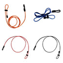 4 Piece Premium Kayak Paddle Leash Elastic Fishing Rod Holder Paddles Accs