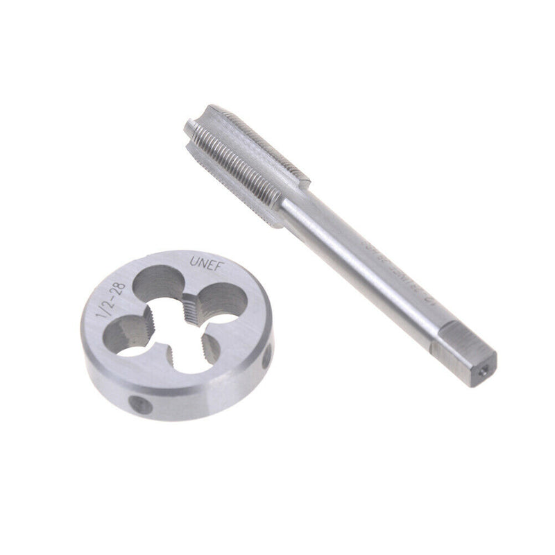 1/2"-28 tap & die set titanium coated right hand thread hand tap cutting tool`OZ